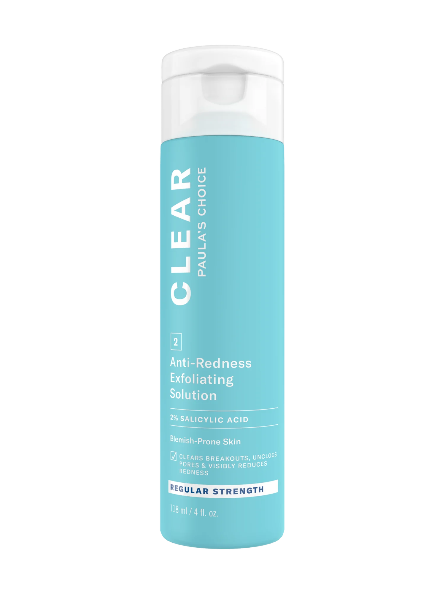 Regular Strength Anti-Redness Exfoliating Solution With 2% Salicylic Acid