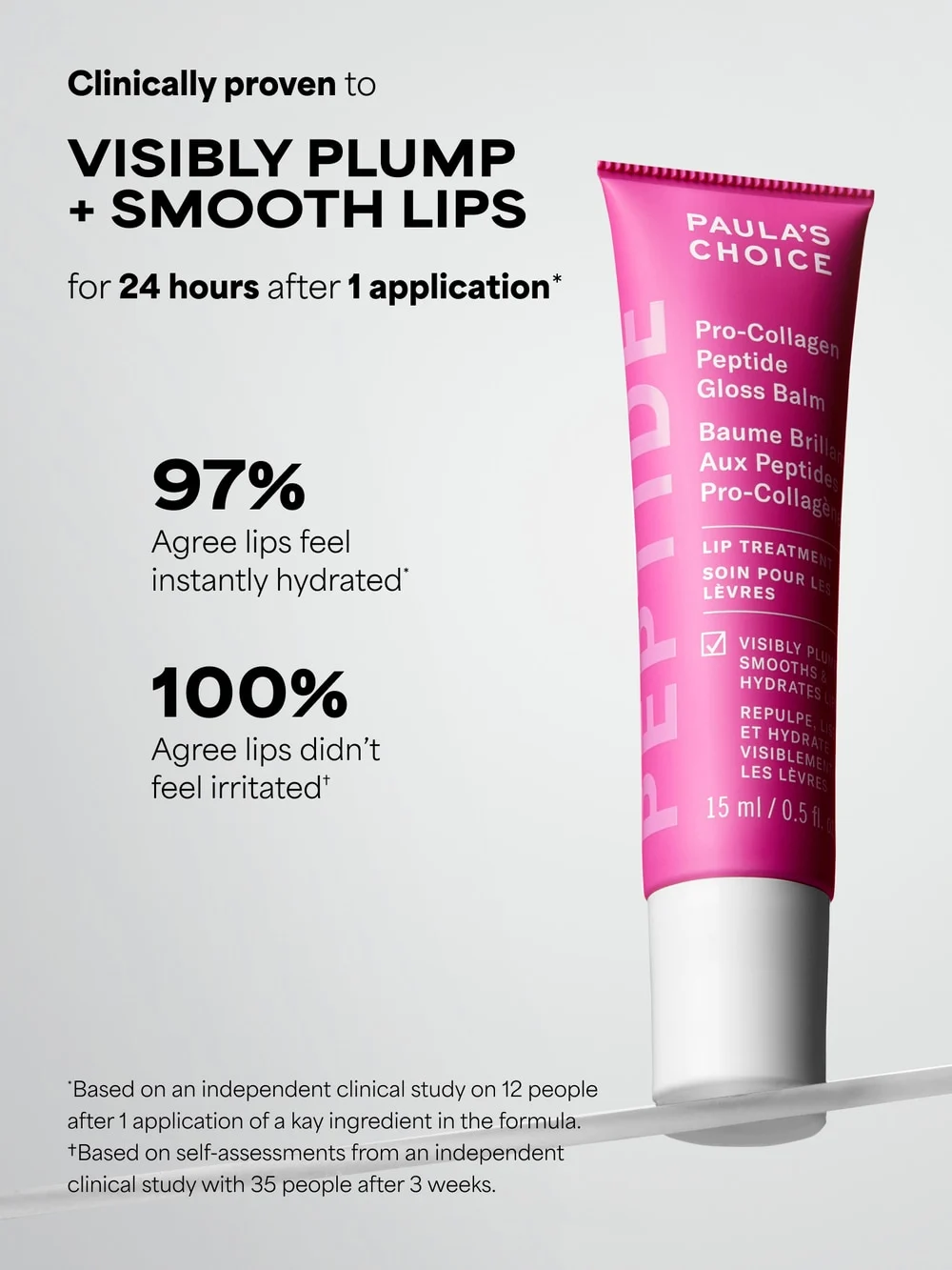 Pro-Collagen Peptide Plumping Gloss Balm Lip Treatment - Detail